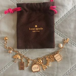 KATE SPADE All Aboard Charm Bracelet